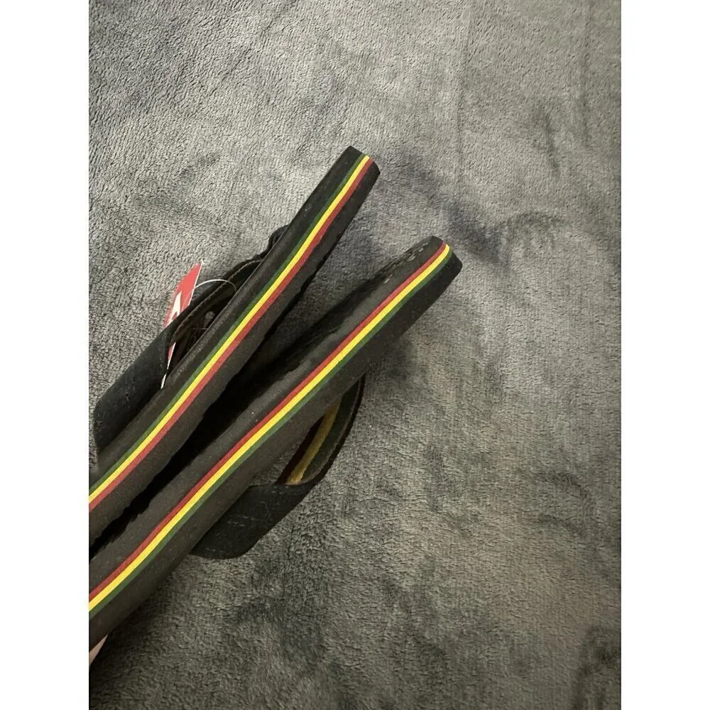 Quiksilver Men’s Bali Thong Sandal Black Size 8 New
